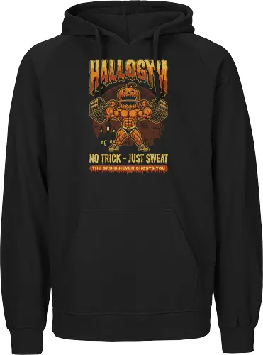 HalloGym - No Trick Just Sweat Gym Halloween Tee for Fitness Lovers
