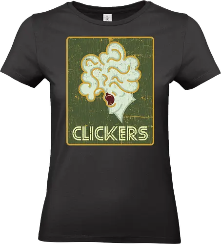 Clickers - Last, clicker, cordyceps, ellie, tv, tv series, fanart, firefly, fungus, gamer, gaming, joel, retro, sci fi, tlou - Standard T-Shirt (Women)