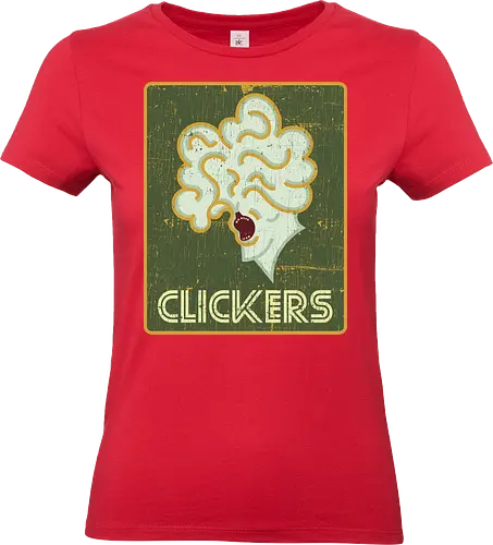 Clickers - Last, clicker, cordyceps, ellie, tv, tv series, fanart, firefly, fungus, gamer, gaming, joel, retro, sci fi, tlou - Standard T-Shirt (Women)