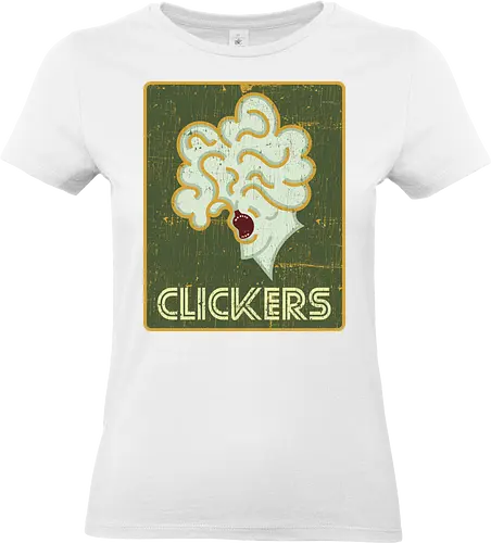 Clickers - Last, clicker, cordyceps, ellie, tv, tv series, fanart, firefly, fungus, gamer, gaming, joel, retro, sci fi, tlou - Standard T-Shirt (Women)