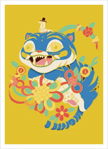 Blue Tiger Cat