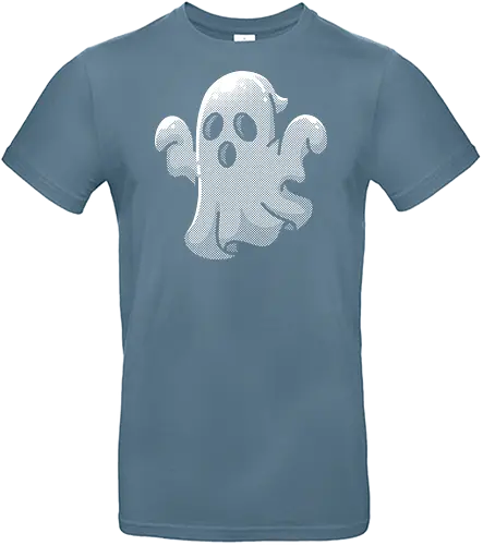 Transparent Ghost - creepy, party, simple, ghost, transparent, halloween, horror, scary, spooky, pumpkin, witch, funny, boo, cute, aesthetic - Standard T-Shirt