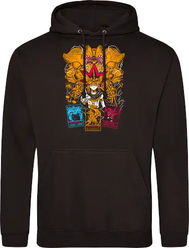 Yami Yugi and the Egyptian Gods