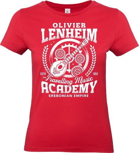 Olivier Lenheim Academy - trails in the sky, legend of heroes, ys, crossbell, bracer guild, trails from zero, trails into reverie, trails of cold steel, gaming, video game, trails to azure, tio plato, mishy, joshua bright, olivier lenheim - Standard T-Shirt (Women)
