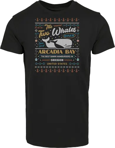 Two Whales Diner Ugly Sweater