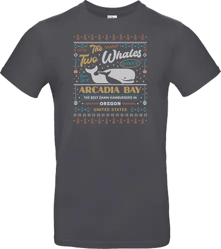 Two Whales Diner Ugly Sweater