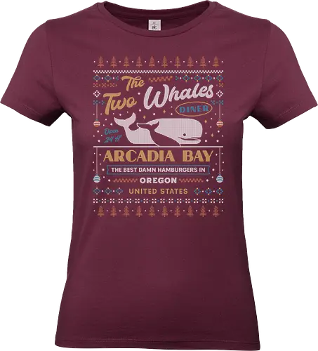 Two Whales Diner Ugly Sweater - butterfly, before the storm, Chloe, Max, arcadia bay, video game, gaming, rocky mountain record traders, the black lantern, true colors, alex chen, haven springs, double exposure, ugly christmas sweater, two whales diner, Strange Life - Standard T-Shirt (Women)