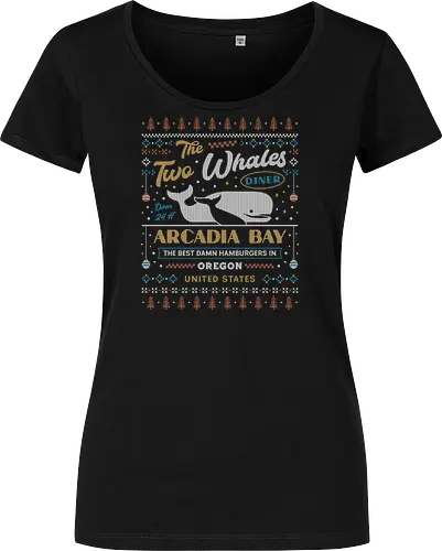 Two Whales Diner Ugly Sweater