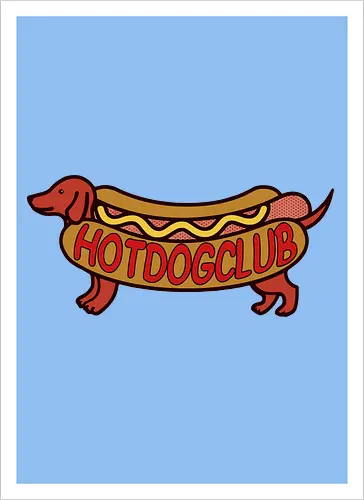 Hot Dog Club Dachshund
