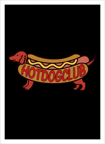 Hot Dog Club Dachshund