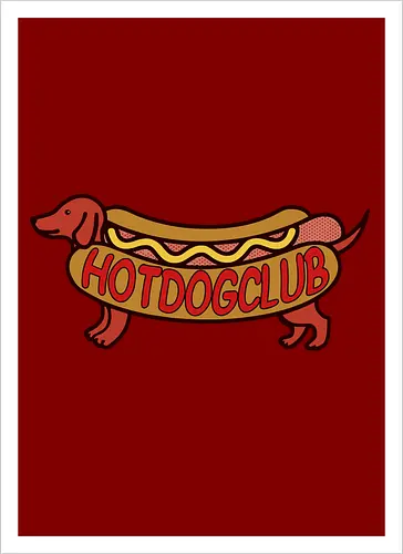 Hot Dog Club Dachshund