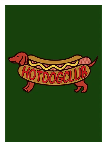 Hot Dog Club Dachshund