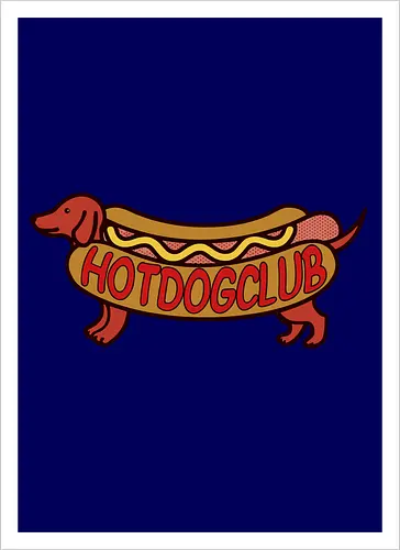 Hot Dog Club Dachshund