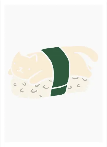 Cute Nigiri Cat