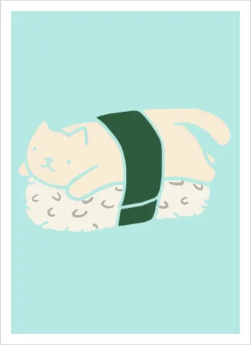 Cute Nigiri Cat
