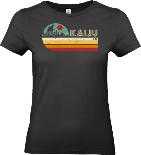 Kaiju vintage - anime, manga, japan, japanese art, retro, vintage, terror movie, great monster, king of the monsters, kaiju, Kaiju - Standard T-Shirt (Women)