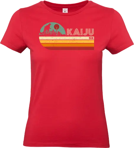 Kaiju vintage - anime, manga, japan, japanese art, retro, vintage, terror movie, great monster, king of the monsters, kaiju, Kaiju - Standard T-Shirt (Women)