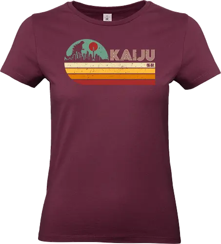 Kaiju vintage - anime, manga, japan, japanese art, retro, vintage, terror movie, great monster, king of the monsters, kaiju, Kaiju - Standard T-Shirt (Women)