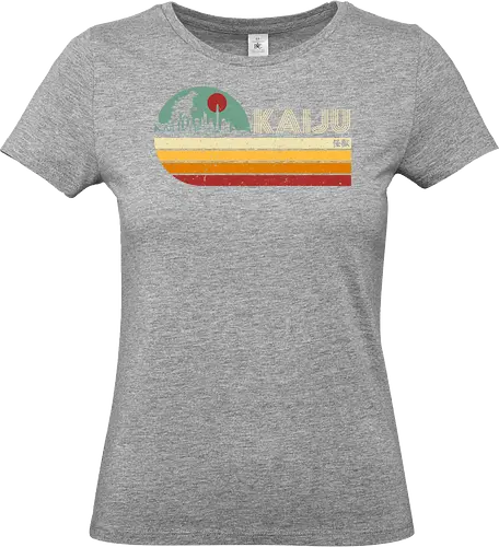 Kaiju vintage - anime, manga, japan, japanese art, retro, vintage, terror movie, great monster, king of the monsters, kaiju, Kaiju - Standard T-Shirt (Women)