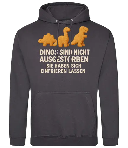 NuggetFront - Simlow, Twitch, Streamer, Katze, Chaos, Liebe, Herz, Dino - Standard Hoodie