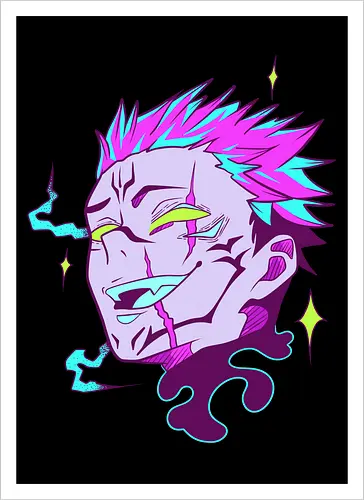  Neon King of Curses