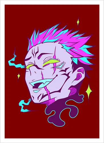  Neon King of Curses