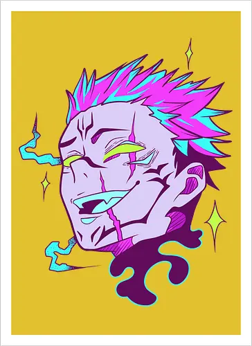  Neon King of Curses