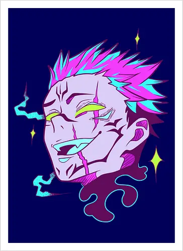  Neon King of Curses