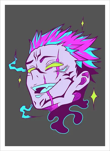  Neon King of Curses