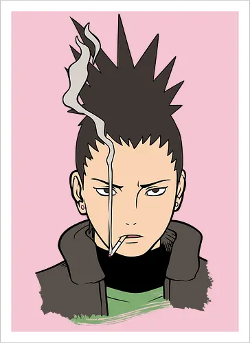 Shikamaru's Smoky Stare