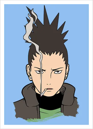 Shikamaru's Smoky Stare