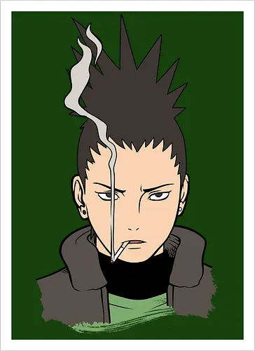 Shikamaru's Smoky Stare