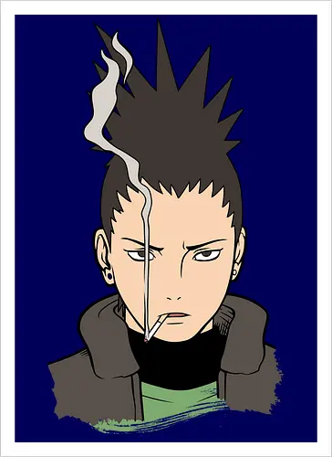 Shikamaru's Smoky Stare