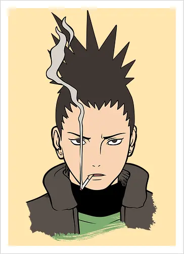 Shikamaru's Smoky Stare
