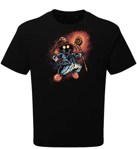 Legend of the Black Mage - Gaming, gamer, video games, Japanese, fantasy, series, video game - Oversize T-Shirt