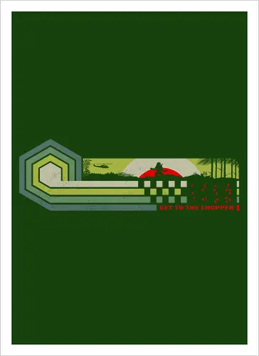 Get to the chopper retro predator