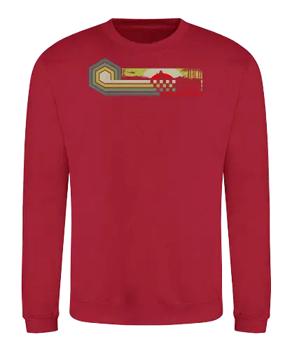 Get to the chopper retro predator - predator, countdown, retro, 80s, self destruct, jungle, chopper, get to the chopper, get to the choppa - Sweatshirt