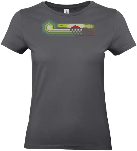 Get to the chopper retro predator - predator, countdown, retro, 80s, self destruct, jungle, chopper, get to the chopper, get to the choppa - Standard T-Shirt (Women)