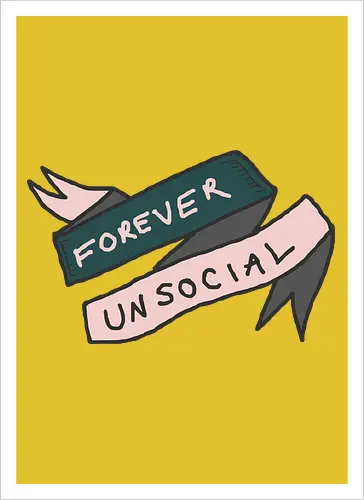  Forever Unsocial Banner