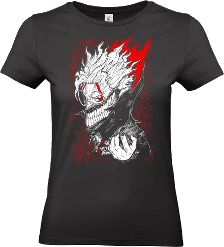 Takakura Ken - Dandadan - Kawaii, Anime, Manga, Tokyo, Angry, Japanese Art, Aesthetic, Manga Style, Zylixzen, Aggressive, Gamer, Otaku, Gift, Cool - Standard T-Shirt (Women)