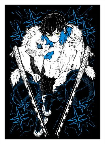 Inosuke Hashibira Demon - Slayer