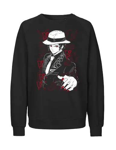 Muzan Kibutsuji Demon - Slayer - Kawaii, Demon, Anime, Manga, Tokyo, Angry, Japanese Art, Aesthetic, Manga Style, Zylixzen, Aggressive, Gamer, Otaku, Gift, Cool - Fairtrade Sweatshirt