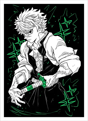 Sanemi Shinazugawa Demon - Slayer