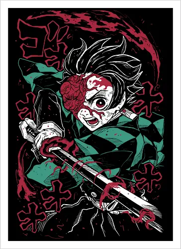 Tanjiro Kamado Demon - Slayer