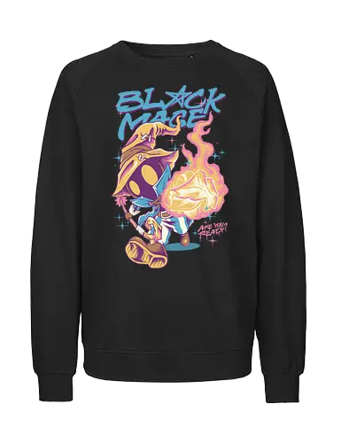 darkness mage - ff, finalfantasy, game, black mage, magician, wizard, cool, popculture, adventure, isekai, anime, japaneseart - Fairtrade Sweatshirt