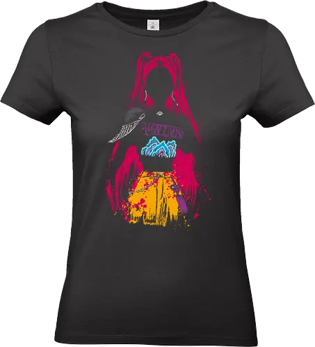 Mira behind the shadows - kpop, saja boys, rumi, zoey, mira, demon hunters, music, movies - Standard T-Shirt (Women)