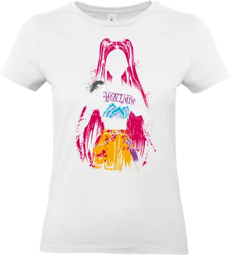Mira behind the shadows - kpop, saja boys, rumi, zoey, mira, demon hunters, music, movies - Standard T-Shirt (Women)