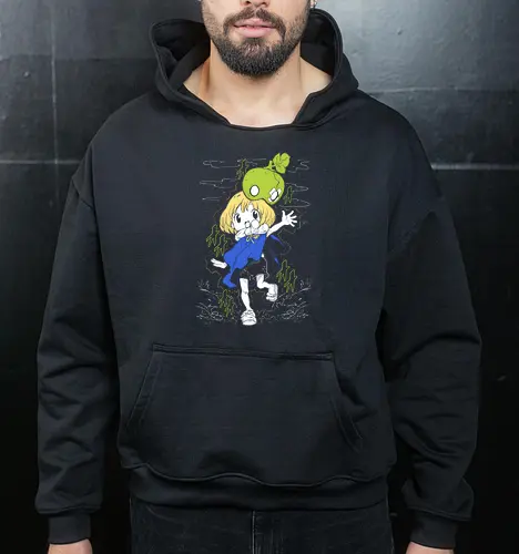 Suika - Dr.Stone - Kawaii, Anime, Manga, Tokyo, Angry, Japanese Art, Aesthetic, Manga Style, Zylixzen, Aggressive, Gamer, Otaku, Gift, Cool - Cropped Hoodie
