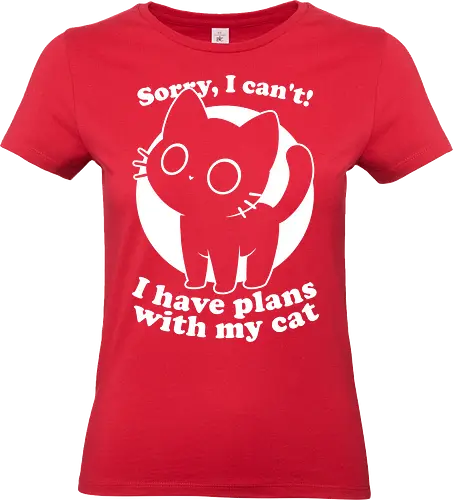I Like Cats Not People - People, like, dislike, Cat, Black Cat, Pet, Judgement, Sarcasm, Fluffy, Cute, Funny, Fun, Joke - Standard T-Shirt (Women)