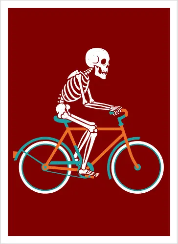 Cycling Skeleton